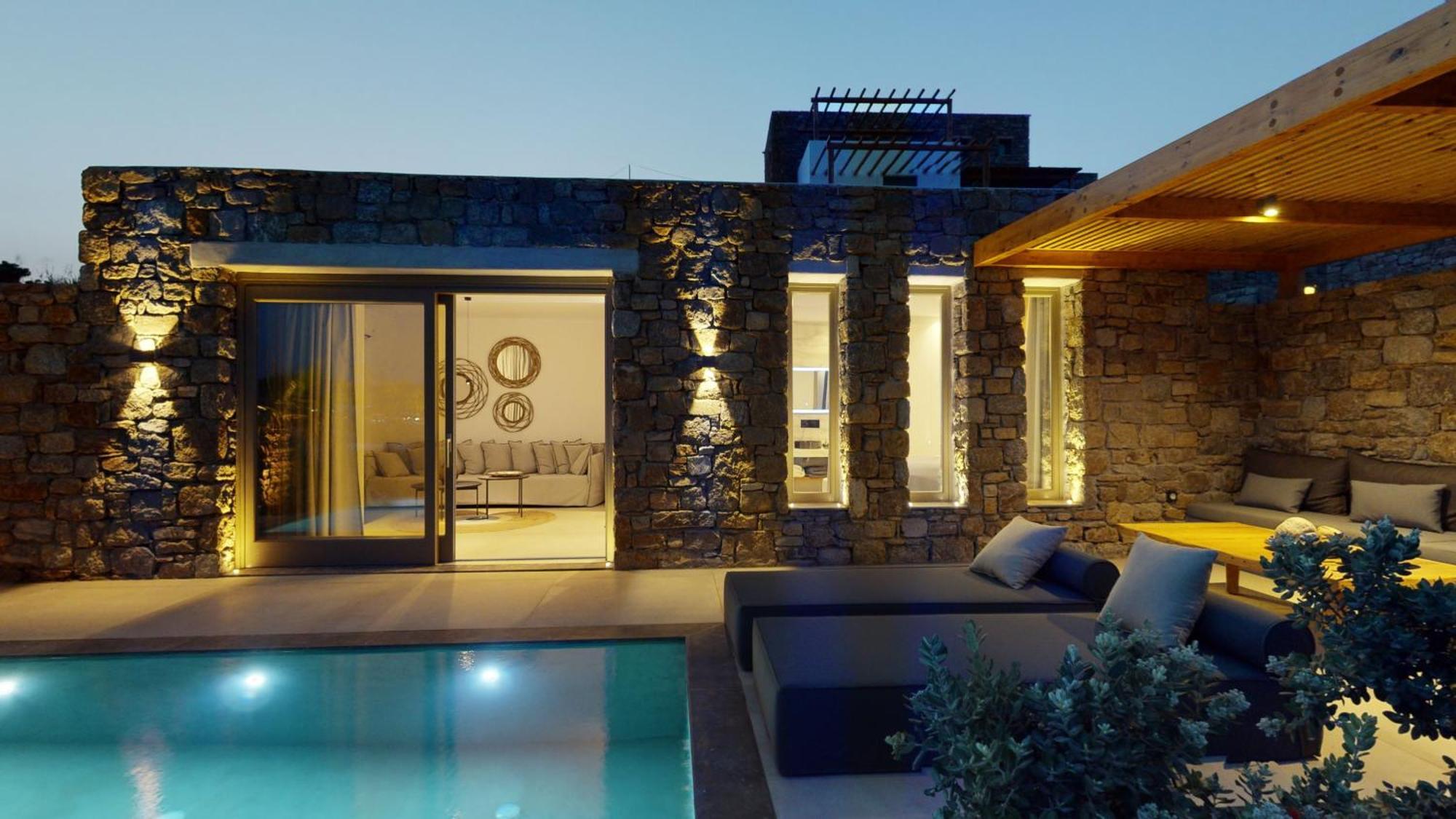 Nasta Villa&Suites Intentional Living Mykonos Panormos  Exterior foto
