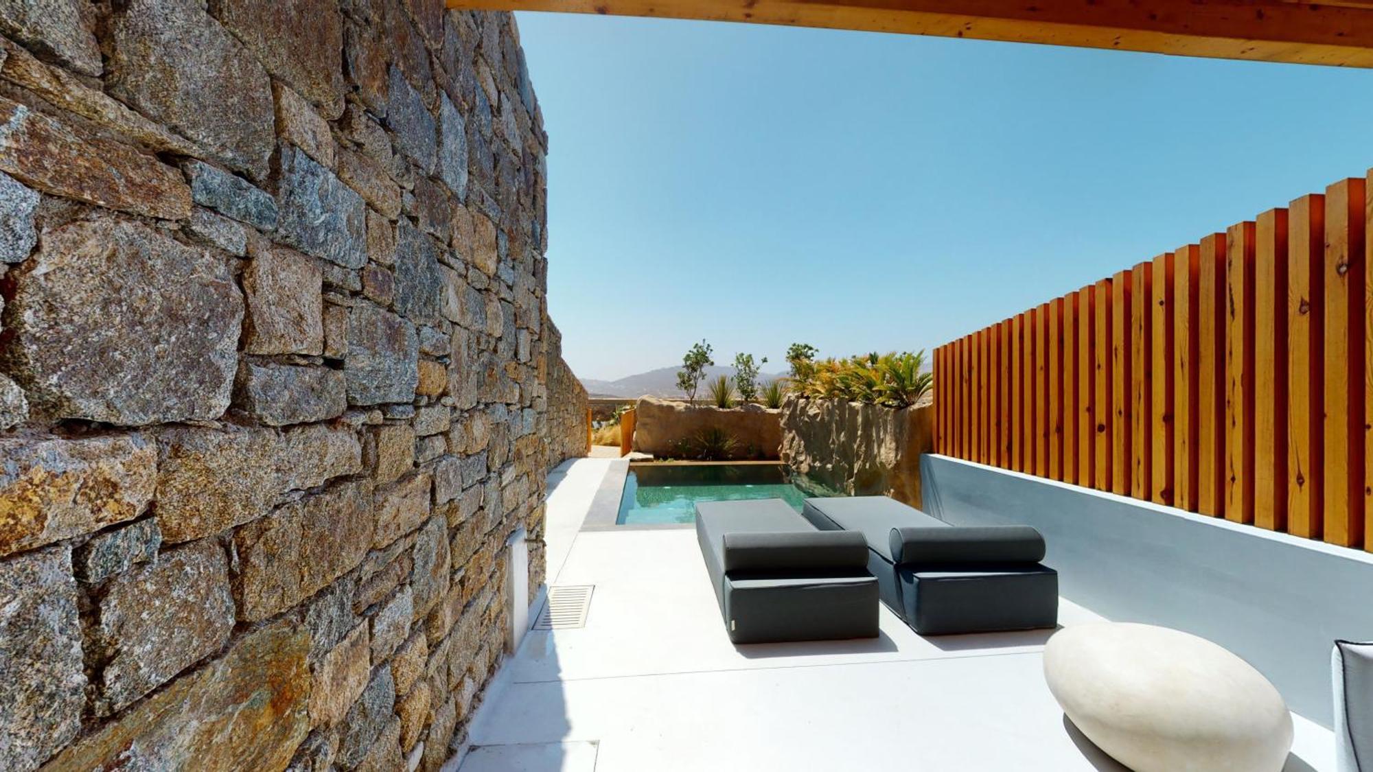 Nasta Villa&Suites Intentional Living Mykonos Panormos  Habitación foto