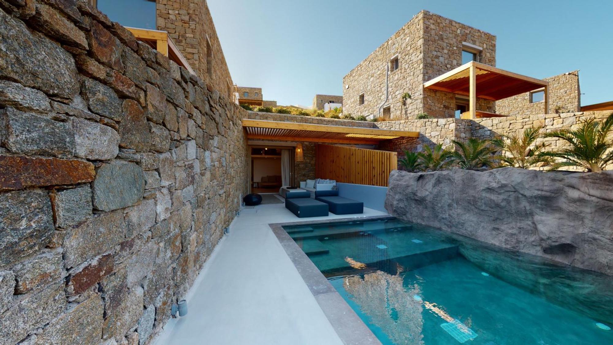 Nasta Villa&Suites Intentional Living Mykonos Panormos  Habitación foto